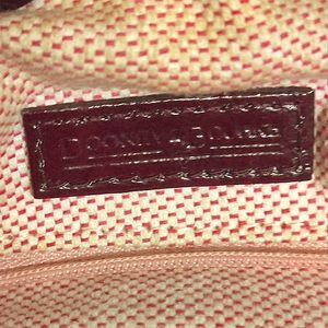 Dooney and Bourke purple large handbag